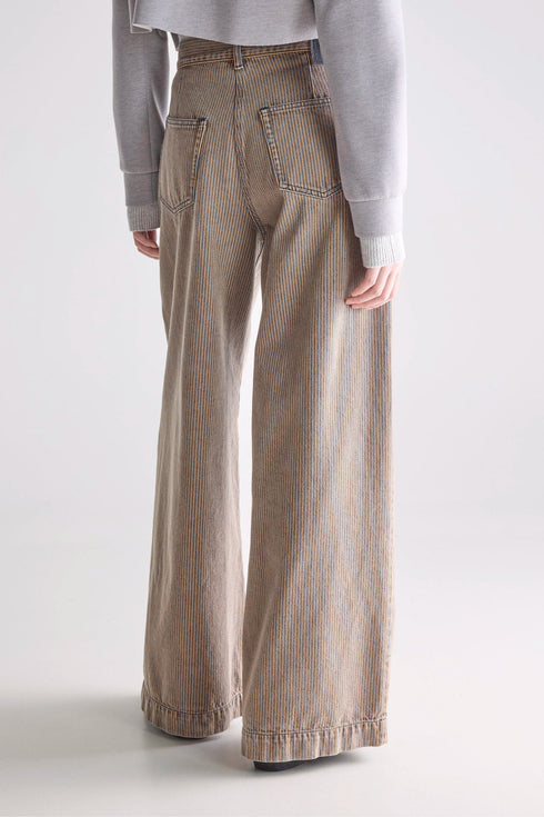 BELLEROSE STRIPE SUPER WIDE JEANS